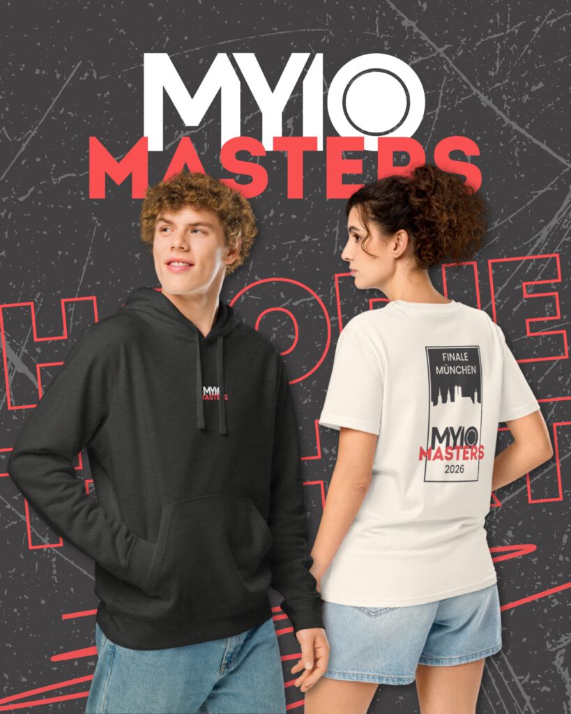 Teilnehmerhoodie & Shirt MY10 MASTERS Finale 2026
